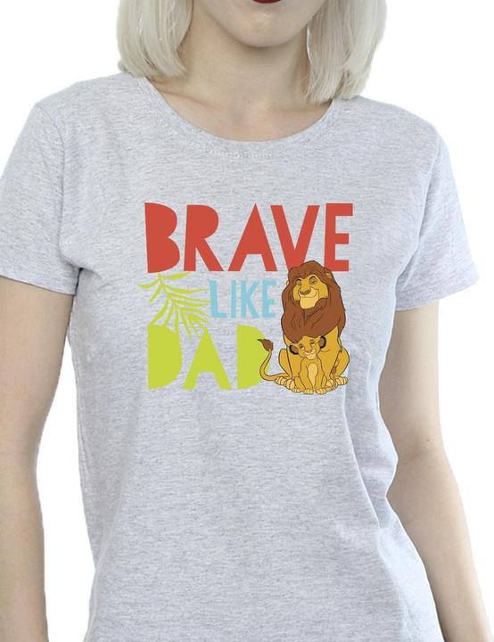 Image du produit Disney - T-shirt THE LION KING BRAVE LIKE DAD - Femme (S)