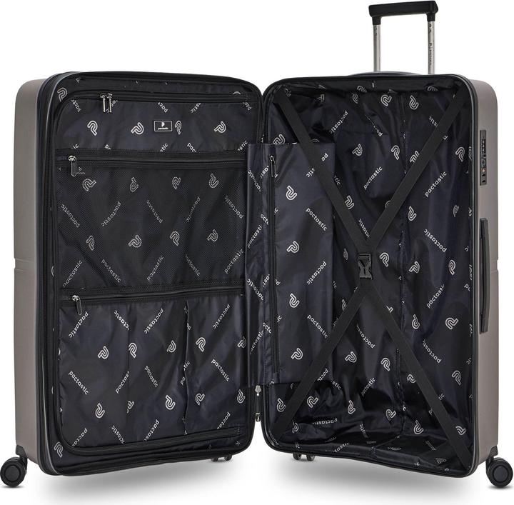 Produktbild Pactastic Collection 01 4-Rollen Kofferset 3tlg. mit Dehnfalte (221 l, XL (ab 115l))
