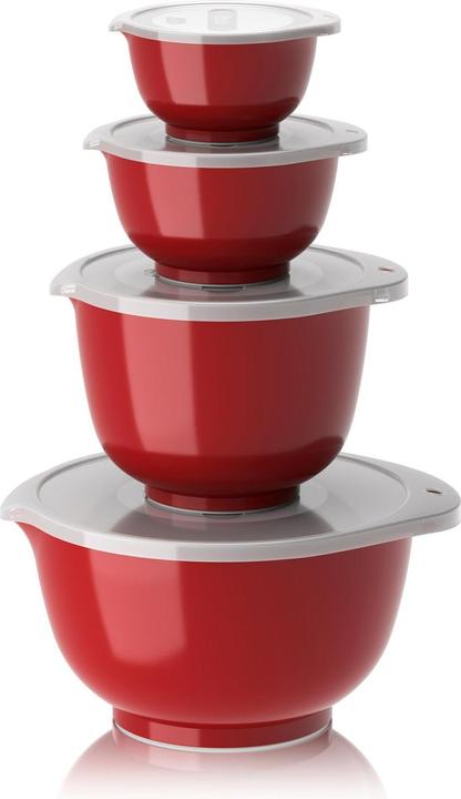 Produktbild Rosti NEW Margrethe-Set 8-teilig 0,25 + 0,5 + 1,5 + 3 L Rot (5.50 l, 8 x)