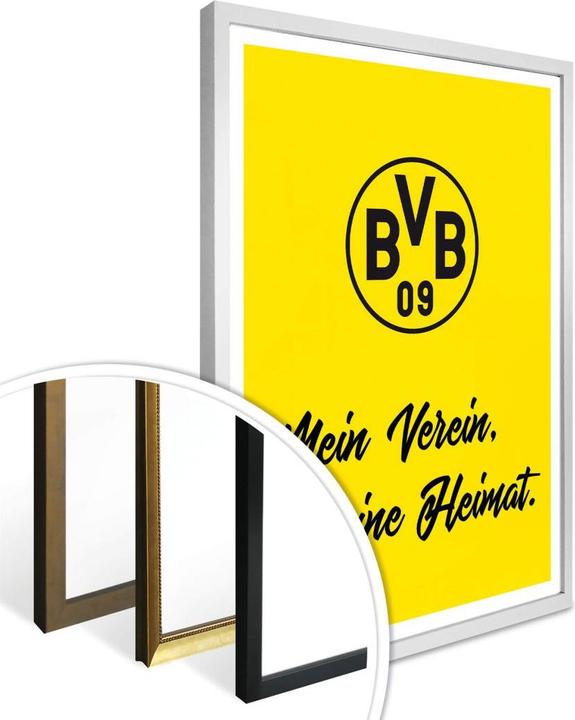 Produktbild Borussia Dortmund BVB Mein Verein, meine Heimat (40 x 50 cm)