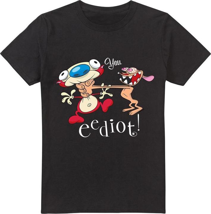 Immagine prodotto Ren & Stimpy You Eediot Maglietta Uomo (L)