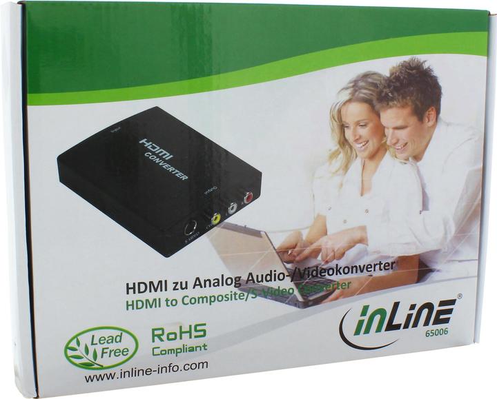 Actual product image InLine HDMI zu Composite und S-Video (Digital -> Analog)