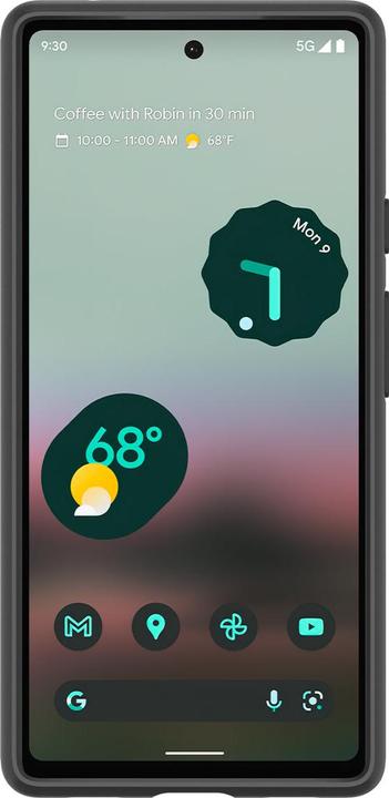 Actual product image Spigen THIN FIT GOOGLE PIXEL 6A Black (Google Pixel 6a)