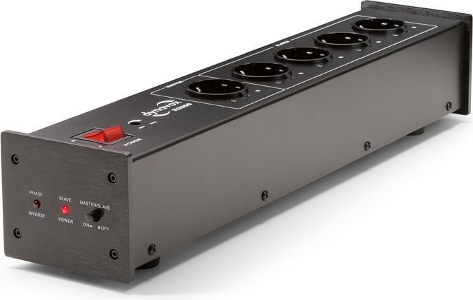 Dynavox HiFiSteckdosenleiste X2000 schwarz mit MasterSlaveFunktion (Audiogerät Bildschirm-Schutzfolie)
