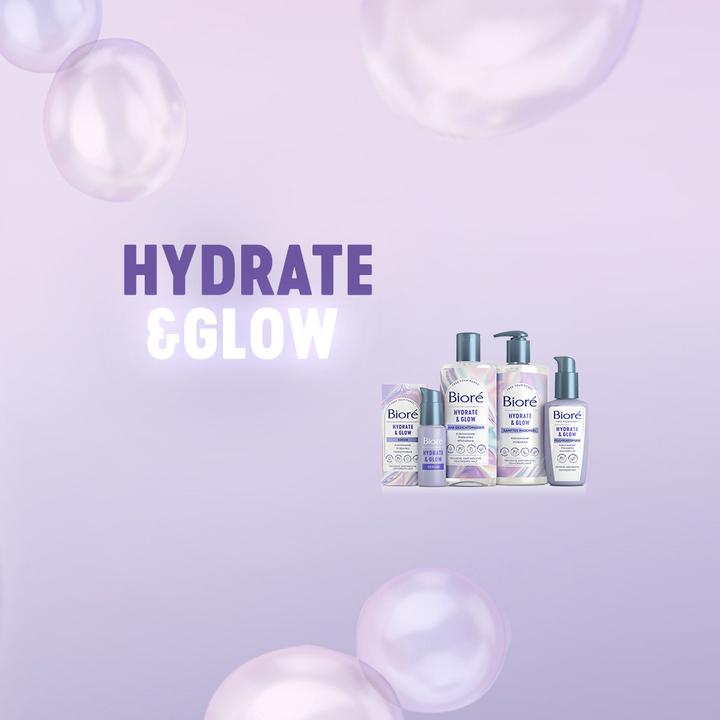 Actual product image Bioré Hydrate & Glow Moisturiser (100 ml, Day cream)