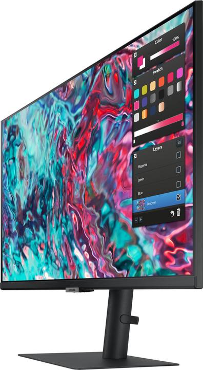 Actual product image Samsung S80TB LED IPS HDR10 Flicker free (3840 x 2160 Pixels, 27")