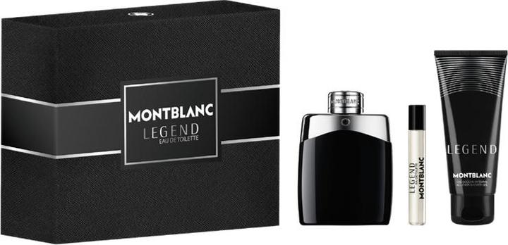 Immagine prodotto Montblanc Legend Gift Set: 100ml EDT + 7.5 ml Purse Spray + 100 ml Shower Gel (Set profumo)