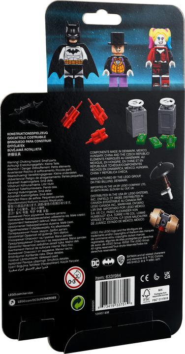Produktbild LEGO DC Batman vs. Pinguin und Harley Quinn 40453 (40453, LEGO DC)