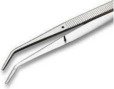 Image du produit Weller Erem Pincette de précision, Courbe/Dentée, Acier inoxydable 160mm