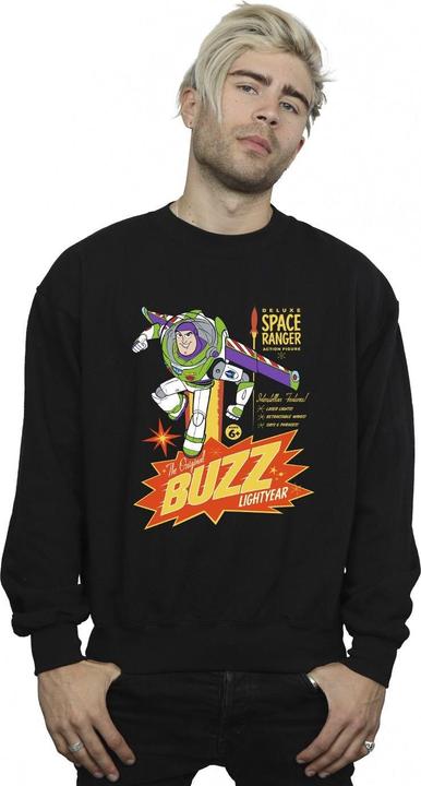 Actual product image Disney Mens Toy Story Buzz Lightyear Space Sweatshirt (M)
