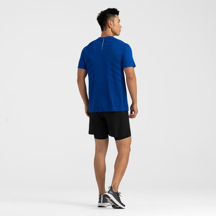 Immagine prodotto Kiprun Laufshorts Herren Tights 2-in-1 - schwarz (XXL)