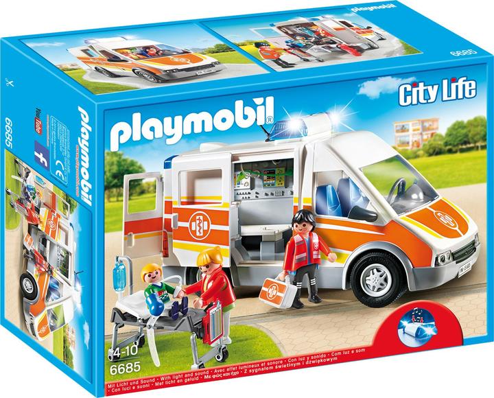 Actual product image Playmobil Ambulance (6685, Playmobil City Life)