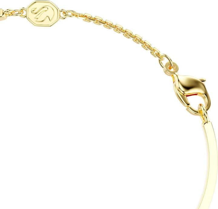Actual product image Swarovski Symbolica bangle evil eye blue gold (17 cm, Swarovski Metal)