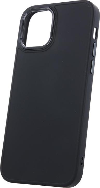 Actual product image OEM Satin case for iPhone 12 / 12 Pro 6,1" black (Apple iPhone 12, Apple iPhone 12 Pro)