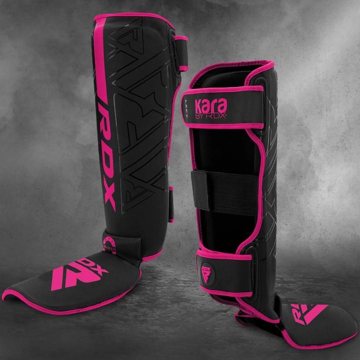 Actual product image Rdx Shin Instep F6 Matte Pink-L (L)