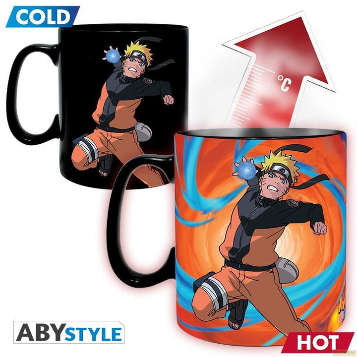Actual product image ABYstyle Naruto Shippuden: Naruto vs. Sasuke - Thermal Effect (460 ml, 1 x)