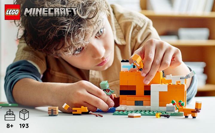 Produktbild LEGO Die Fuchs-Lodge (21178, LEGO Minecraft)