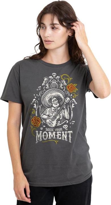 Actual product image The Nightmare Before Christmas Unisex Adult Monster Jack Sally Drawing T-Shirt (M)
