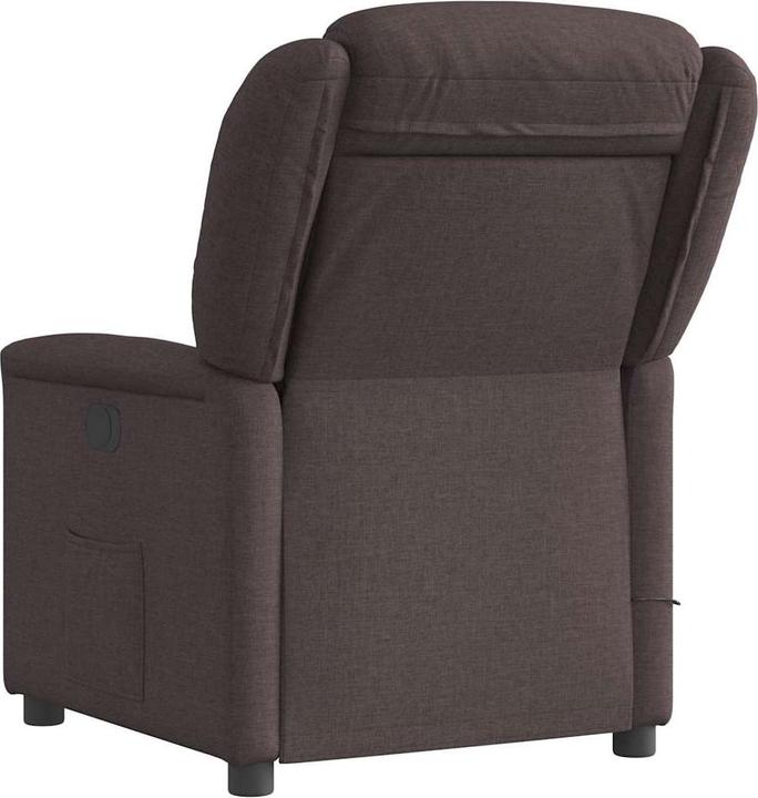 Produktbild VidaXL Massagesessel Dunkelbraun Stoff Massage TV-Sessel