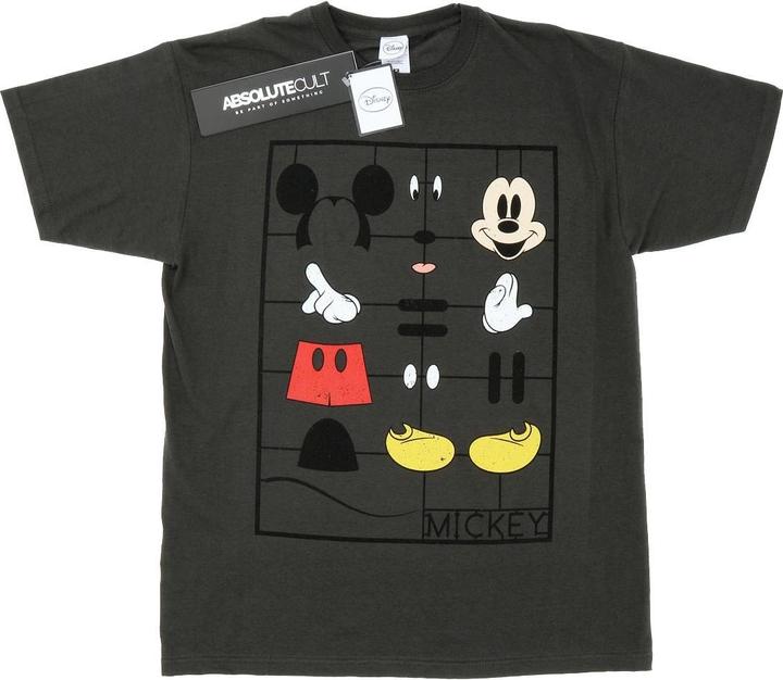 Immagine prodotto Disney Mickey Mouse Construction Kit Maglietta Uomo (XXL)
