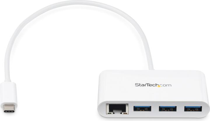Actual product image StarTech 3PT USB 3.0 HUB + GBE - USB-C (USB-C, 3 Ports)