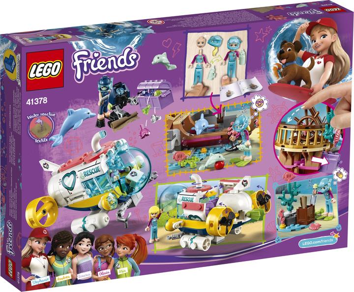 Produktbild LEGO Rettungs-U-Boot für Delfine (41378, LEGO Friends)