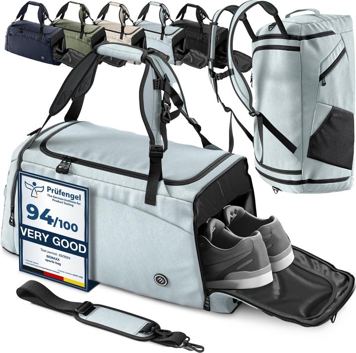 Actual product image BeMaxx Sports Training Bag, 40L, Sage (40 l)