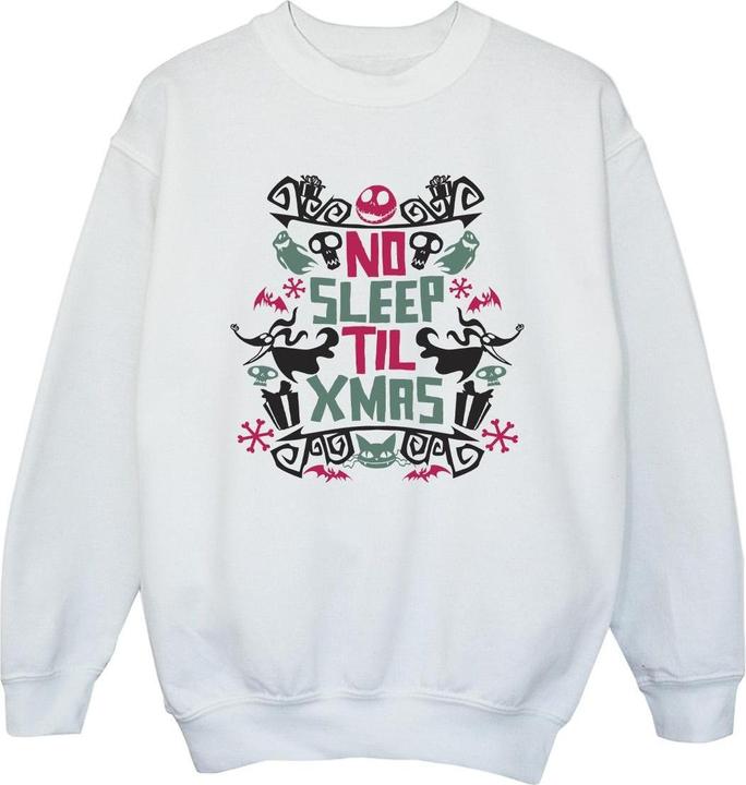 Disney The Nightmare Before Christmas No Sleep Til Xmas Sweatshirt Mädchen