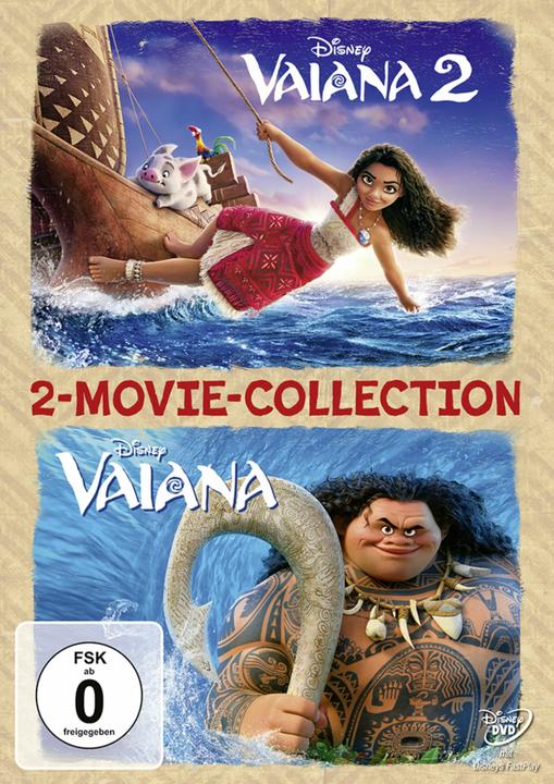 Actual product image Disney Interactive Studios Vaiana 1+2 (DVD, 2025, German, English)