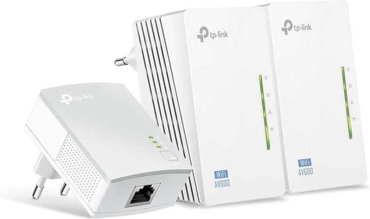 Produktbild TP-Link TL-WPA4220 T KIT - Powerline adapter - AV600 - 3 Stuks (300 Mbit/s)