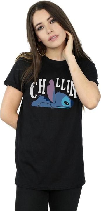 Image du produit Disney - T-shirt LILO AND STITCH CHILLIN - Femme (S)