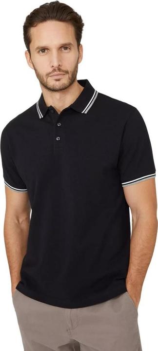 Universal Textiles Poloshirt Mit kontrastfarbenen Streifen