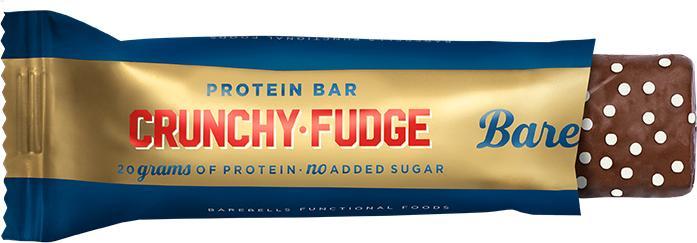 Actual product image Barebells Protein Bar (Crunchy fudge, 1 pcs., 55 g)