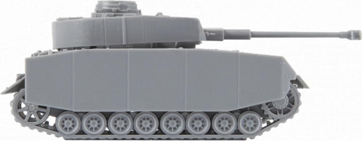 Actual product image 1:100 Panzer IV Ausf.H German tank WWII