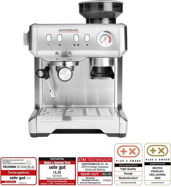 Gastroback Espresso Advanced Barista
