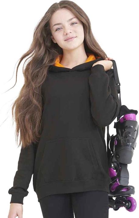 Actual product image Awdis Childrens/Kids Varsity Hoodie (116)