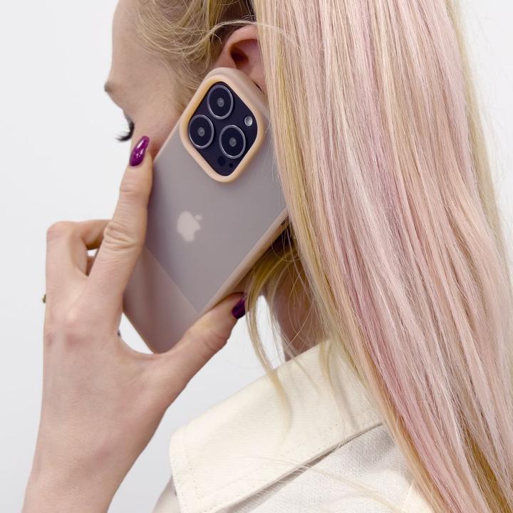 Actual product image Kingxbar Plain Series Case Cover for iPhone 13 Silicone Case Purple (Apple iPhone 13)