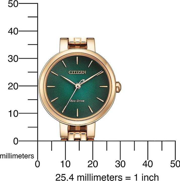 Image du produit Citizen EM0993-82Z Eco-Drive Elegance Femme 28mm 5ATM (Montre analogique, 28 mm)