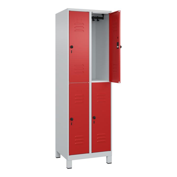 Immagine prodotto C+P Armadio doppio Classic Plus, larghezza scomparto 30 cm, con piedini