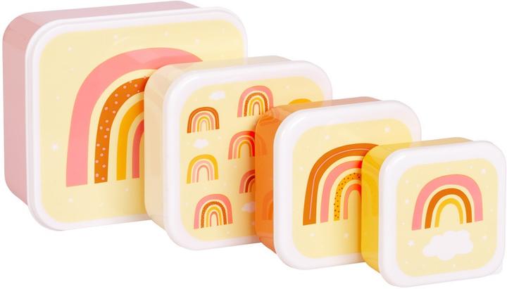 Produktbild A Little Lovely Company ALLC Lunch & Snackbox Rainbow SBSERA41