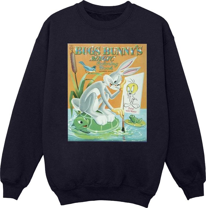 Immagine prodotto Looney Tunes Bugs Bunny Colouring Book Felpa Uomo (L)