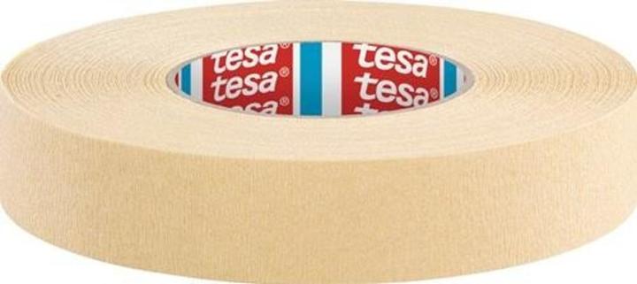 Actual product image tesa Crepe tape krepp® 4322 strongly creped chamois length 50 m width 30 mm (30 mm)