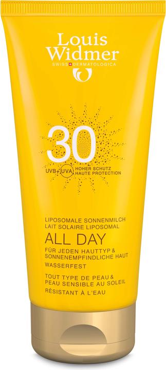 Actual product image Louis Widmer All Day scented SPF 30 (Suntan lotion, SPF 30, 200 ml, 255 g)
