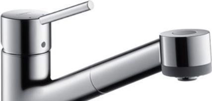 Immagine prodotto hansgrohe Miscelatore monocomando da cucina Talis M52 170, doccia estraibile, 2 tipi di getto