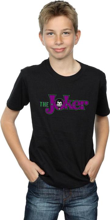 Immagine prodotto The Joker Text Logo Maglietta Ragazzi (152, 158)