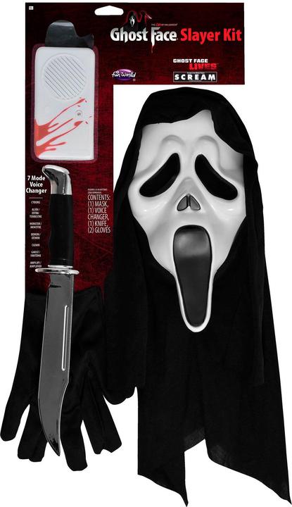 Produktbild Fun World Division Scream - Ghostface Set mit Stimmenverzerrer