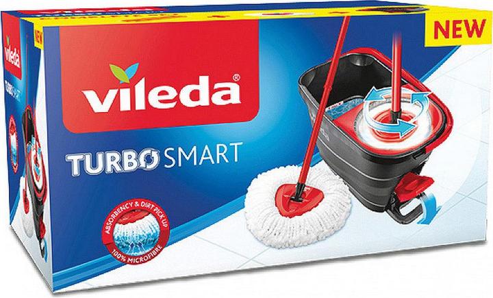 Immagine prodotto Vileda Sistema di tergitura Turbo Smart e secchio a serbatoio singolo (1 pz.)