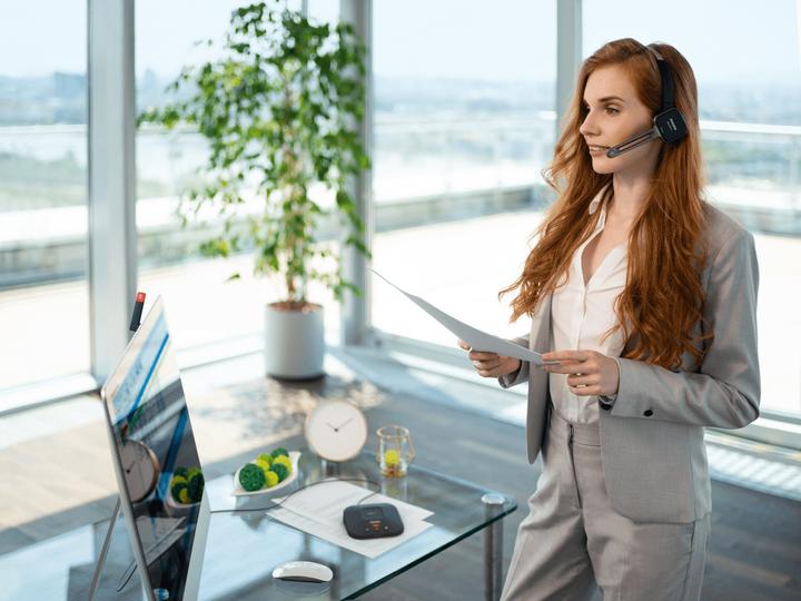 Actual product image Philips SpeechOne dictation headset (wireless) without remote control (PSM6300) (8 GB)