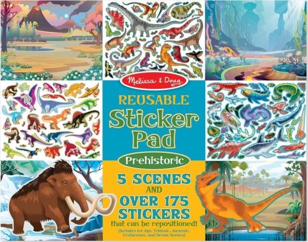 Actual product image Melissa & Doug Reusable Sticker Book - Primal World