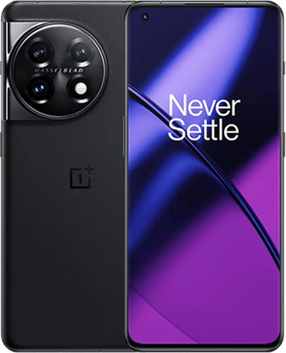OnePlus 11 (256 Go, Noir Titan, 6.70", Double SIM hybride + eSIM, 50 Mpx, 5G)